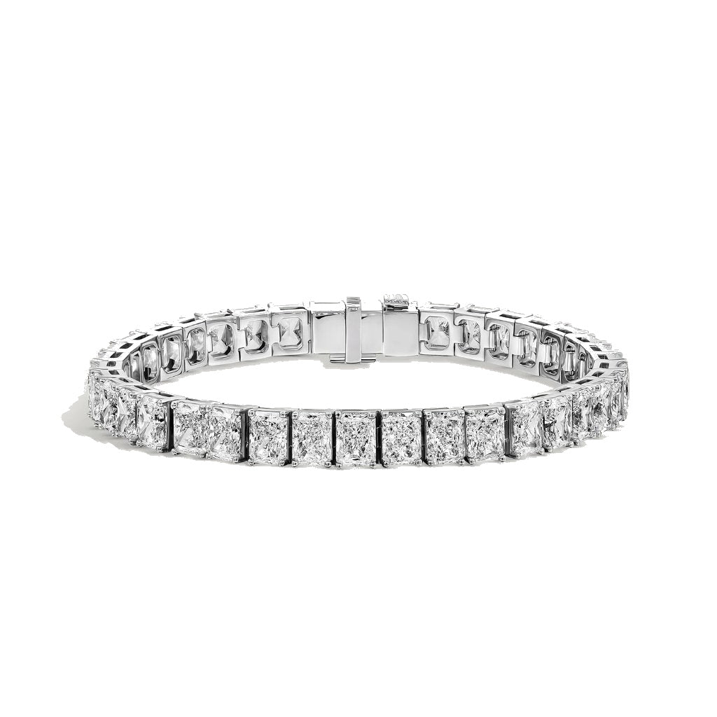 Radiant Cut Diamond Tennis Bracelet