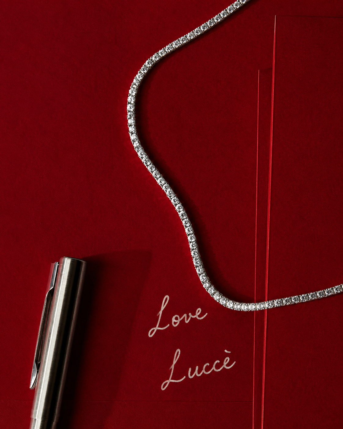 Sophia, founder of LUCCÈ Diamonds, in the showroom