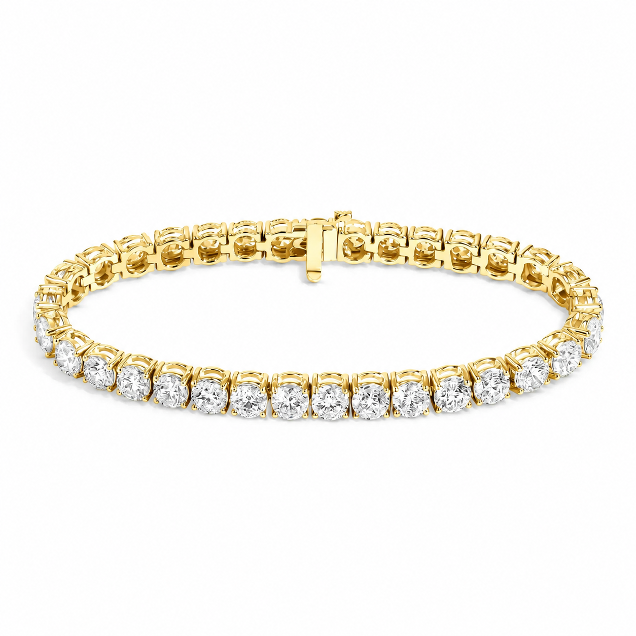 Classic Round Diamond Tennis Bracelet