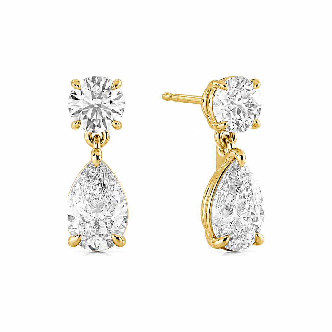 Fancy Round & Pear Drops
