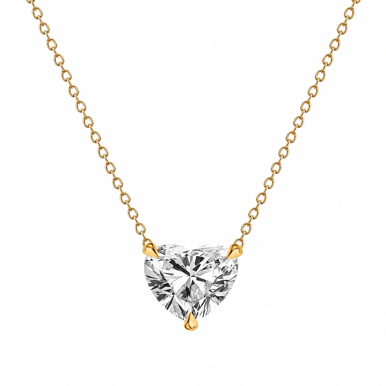 Heart Diamond Pendant
