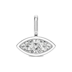 Marquise Diamond Bezel Pendant