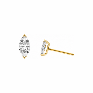Marquise Diamond Studs