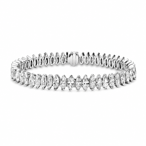 Marquise Diamond Tennis Bracelet