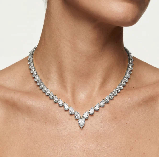 Pear Riviera Necklace