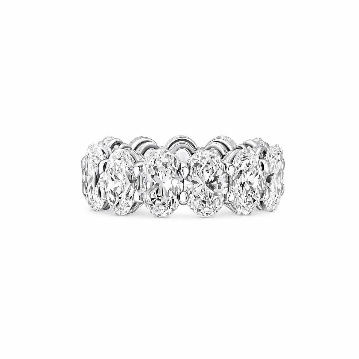 Oval Eternity Band