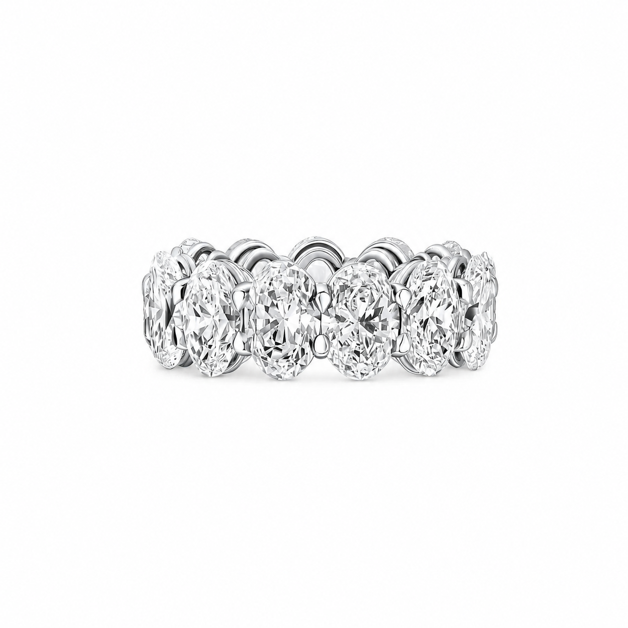 Oval Eternity Band