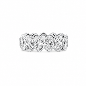 Oval Eternity Band