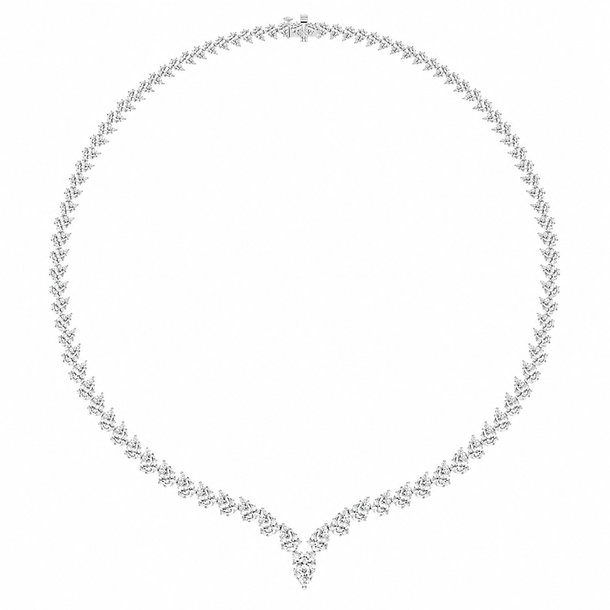 Pear Riviera Necklace