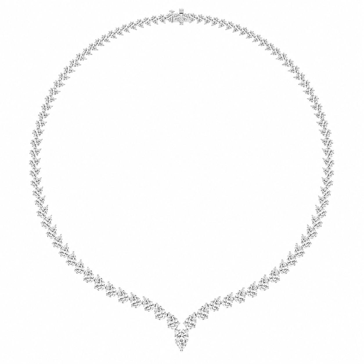 Pear Riviera Necklace