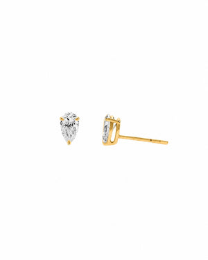 Pear Diamond Studs