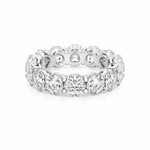 Round Brilliant Eternity Band