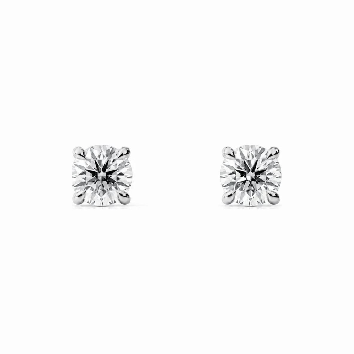 Round Diamond Studs